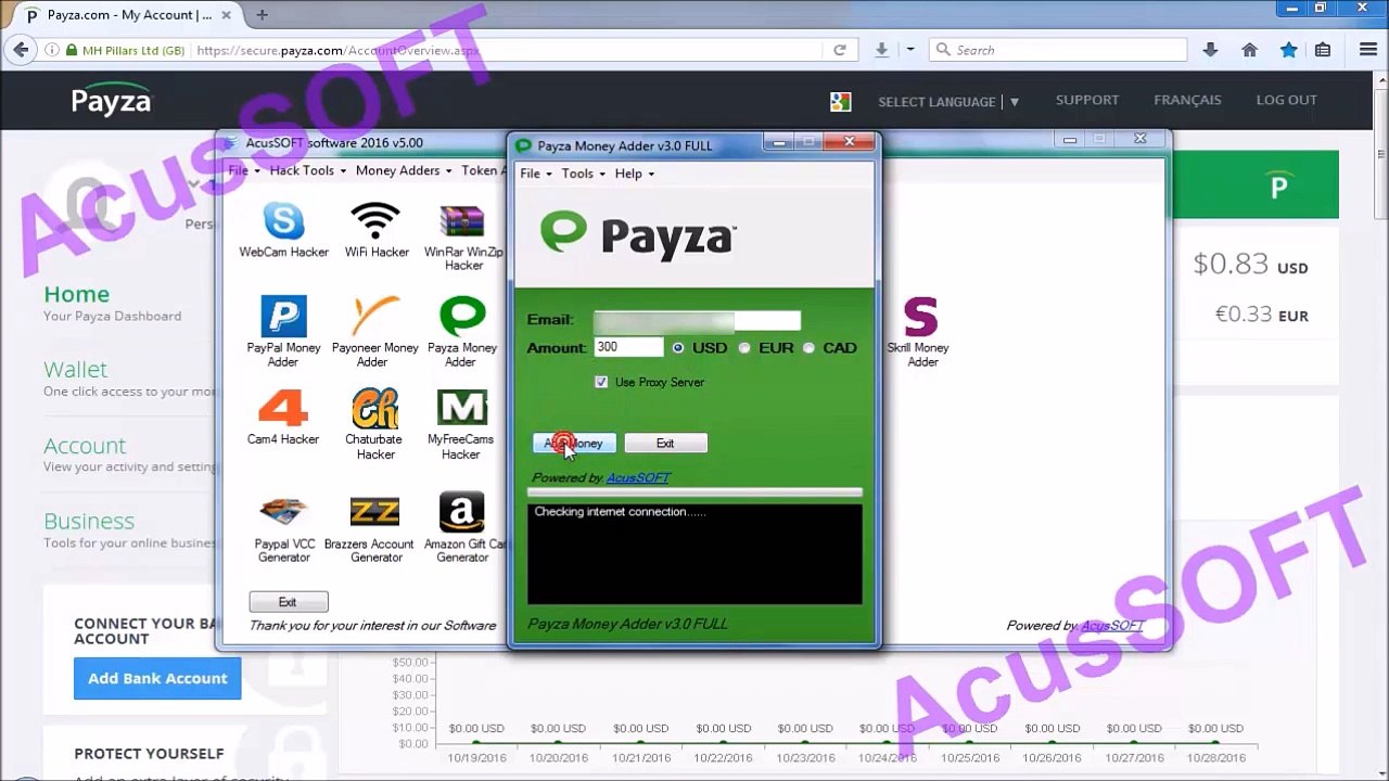 Hack Generador Dinero Gratis Payza Nuevo 2017