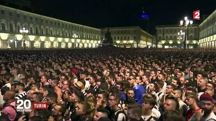 Turin : mouvement de panique dans la foule