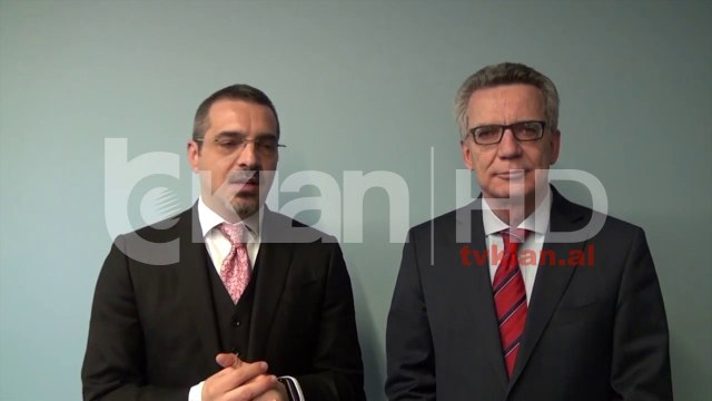 Tahiri vizitë pune në Gjermani, takon homologun de Maiziere