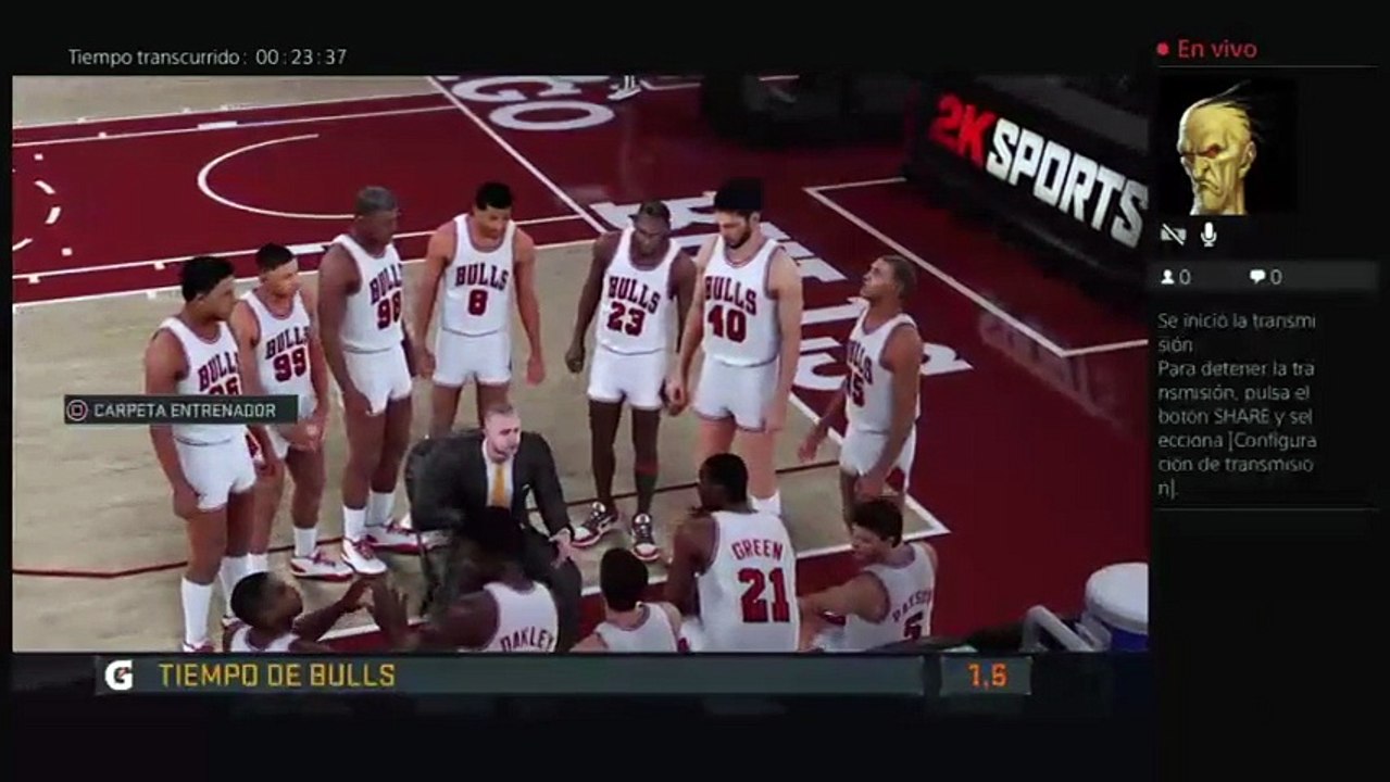 NBA 2k16 en  vivo