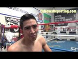 leo santa cruz on mayweather vs berto Abner Mares Carl Frampton - EsNews