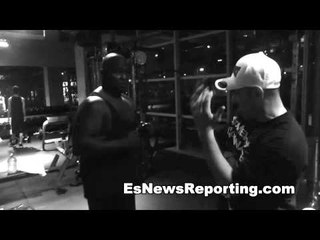 James Toney Showing Seckbach Boxing Moves