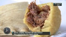 SBT Brasil mostra arraial onde carne, leite e ovo são proibidos