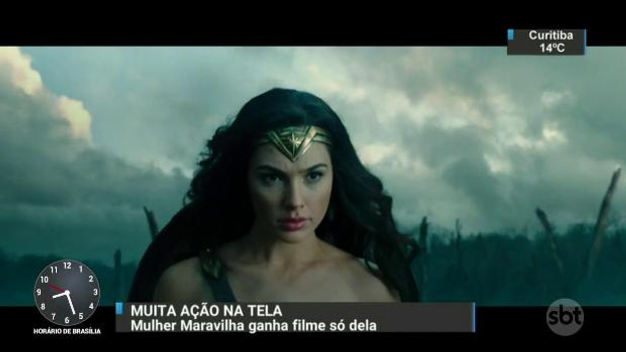 SBT mostra os bastidores do primeiro filme da Mulher Maravilha
