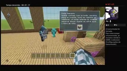 Jogando com vcs PS4minecraft