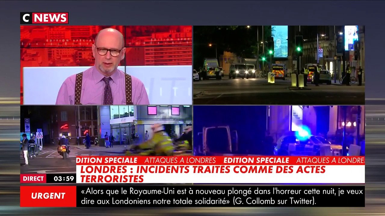 Londres : "J'ai couru, j'ai sauté au-dessus d'un mur et me suis caché dans une poubelle"