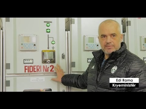 Report TV - Rama inspekton investimet ne jug në energji dhe infrastrukturë