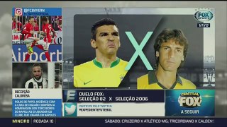 236.QUAL FOI A MELHOR SELEÇÃO BRASILEIRA 82 X 2006 - ANALISE FOX SPORTS - 31_03_2017
