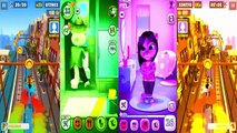 Kids cartoons My Talking Angela vs Talking Tom and Subway surf Colors Level 47 animated series,Cartoons animated anime game 2017