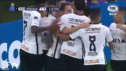 214.Corinthians 2 x 0 Universidad de Chile Melhores Momentos & Gols - Copa Sul Americana 2017