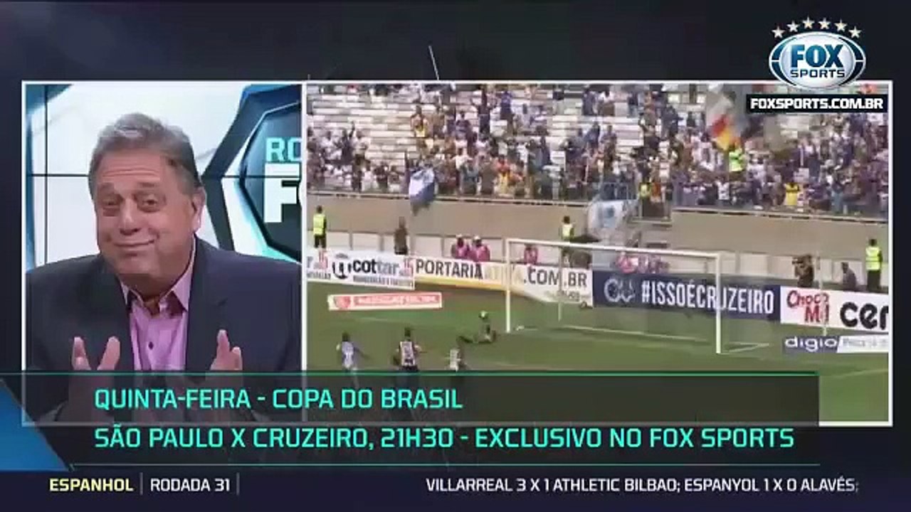 195.SAVIOLA VÊ UM FAVORITO DE CRUZEIRO X SÃO PAULO É DIZ POR QUE