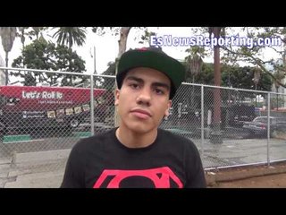 christian el chimpa gonzalez on pulling out of herrera lundy card - EsNews