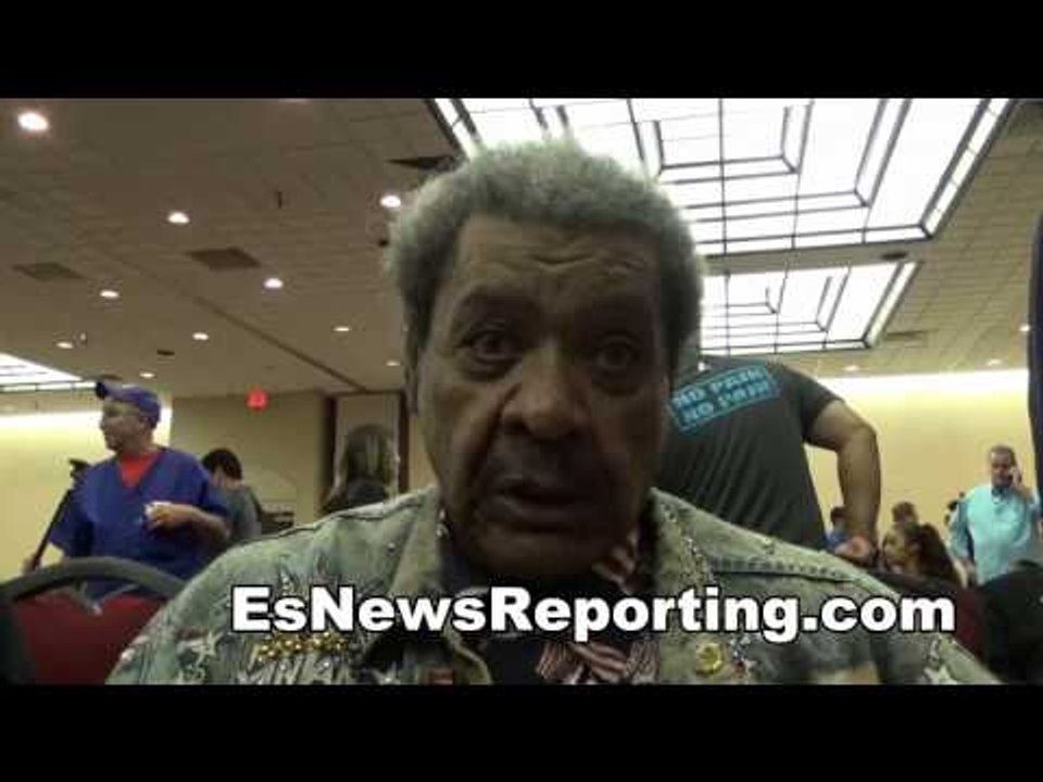 Don King Pacquiao Was Suppose To Be The Marine vs Floyd Mayweather Didnt Do It - EsNews