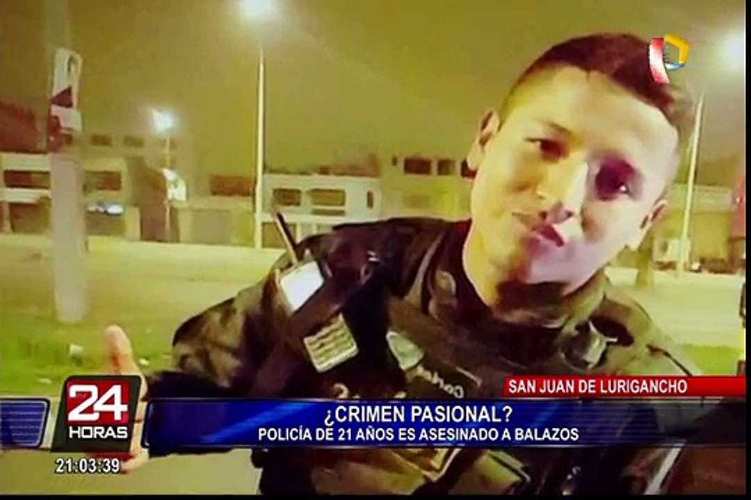 SJL: asesinan a balazos a suboficial de la Policía