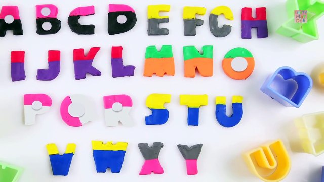 Play Doh ABC _ Learn Alphabets _ P234234_ Kids Phonics Song _ Learning ABC _ Stop