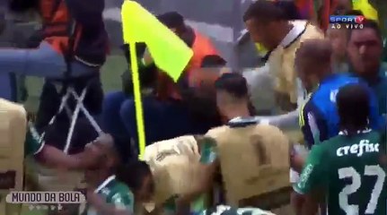 168.GOL DE FABIANO! Palmeiras 3 x 2 Penarol - Taça Libertadores 2017