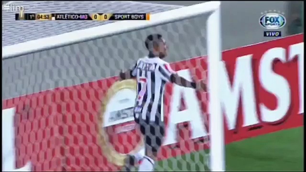 165.Gol de Robinho Atletico MG 1x1 Sport boys - Taça Libertadores 2017