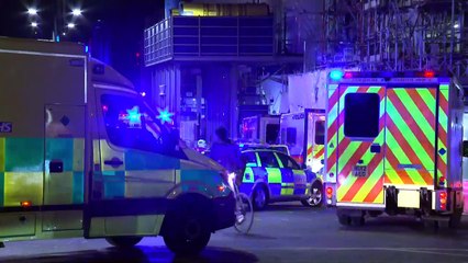 Emergency services at scene of London Bridge terror attack