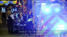 At least 20 casualties in London 'terrorist' attack