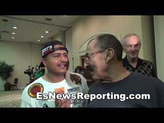 Robert Garcia & Nacho Beristáin Hanging Out In El Paso - EsNews Boxing