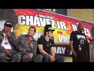 amir imam press conference fights chavez jr vs reyes card EsNews