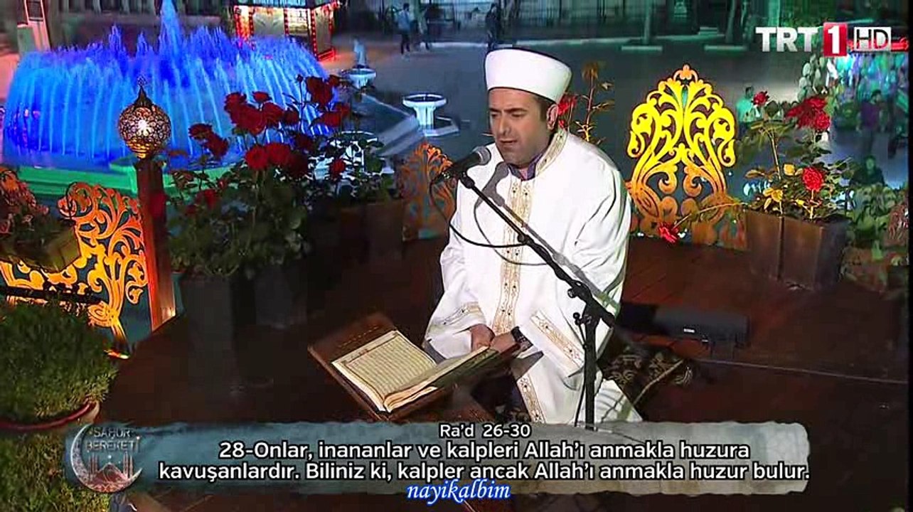 Sefa Taşkesenlioğlu Ra'd Zümer suresi Ramazan 2017