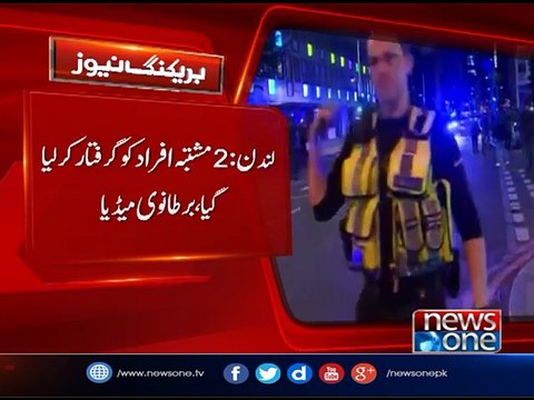 Six killed as assailants plow van into crowd on London Bridge, stab others