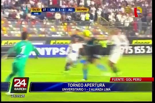 Alianza Lima venció 2-1 a Universitario en el Estadio Monumental