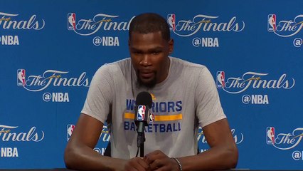 【NBA】Kevin Durant Media Availability Cavaliers vs Warriors Game 2 June 3 2017 2017 NBA Finals