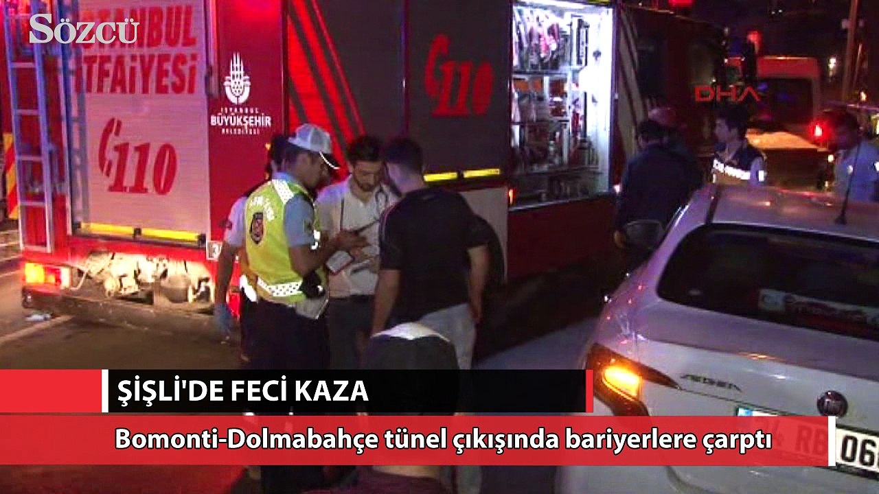 Şişli'de feci kaza