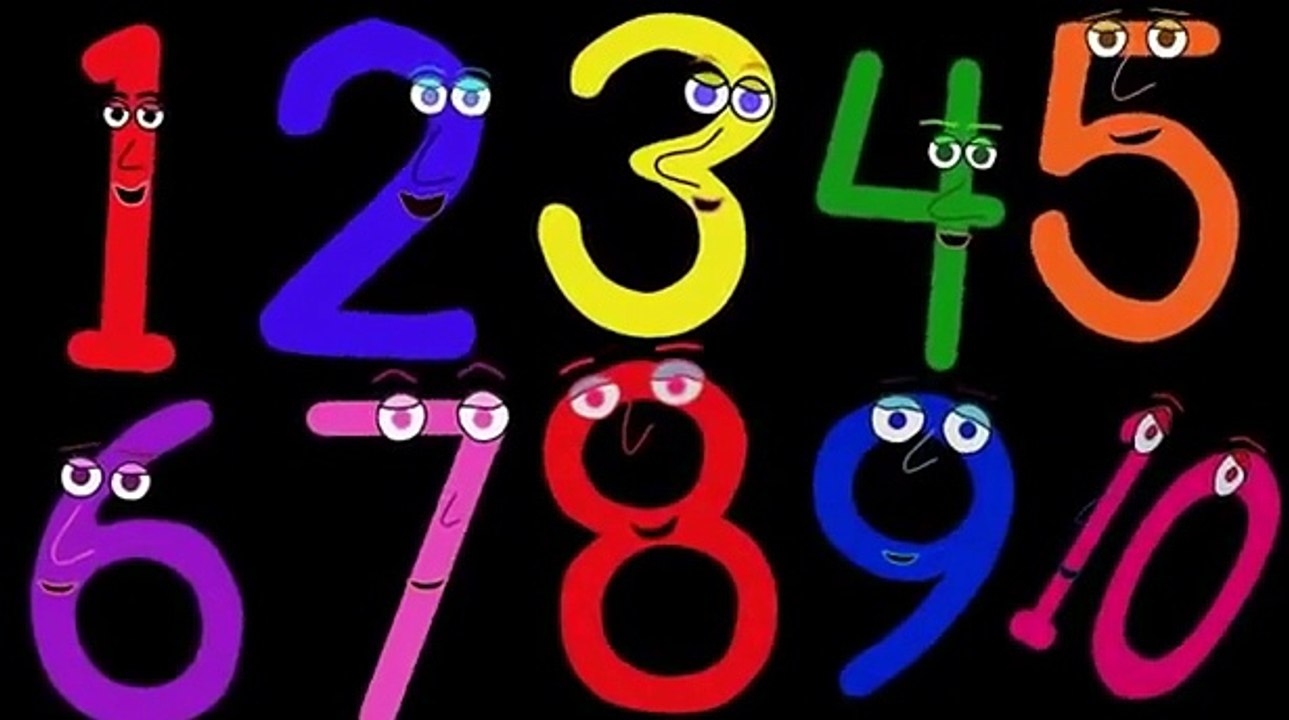 Numbers Song in German. Zahlenlied.