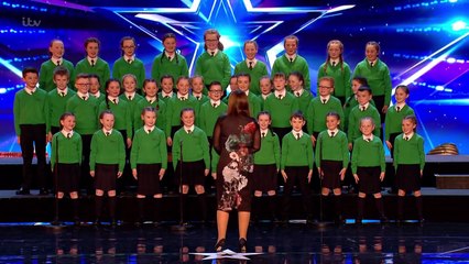 St. Patrick's Junior Choir Shows off Their Voices and Touch Everyone, Britain's Got Talent