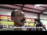 nacho talks cotto vs canelo floyd mayweather vs berto & juan manuel marquez - EsNews