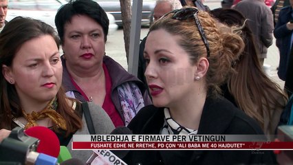 Mbledhja e firmave për vetingun - News, Lajme - Vizion Plus