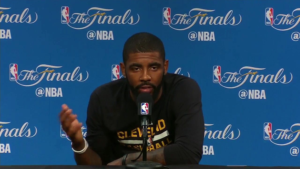 【NBA】Kyrie Irving Media Availability Cavaliers vs Warriors Game 2 June 3 2017 2017 NBA Finals