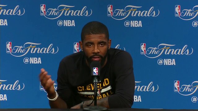 【NBA】Kyrie Irving Media Availability Cavaliers vs Warriors Game 2 June 3 2017 2017 NBA Finals