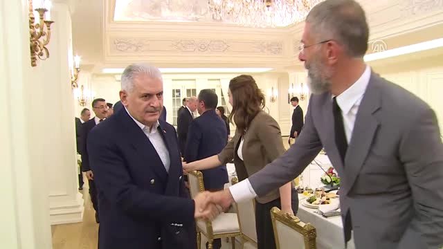 Başbakan Yıldırım, Medya Temsilcileriyle Iftarda Bir Araya Geldi