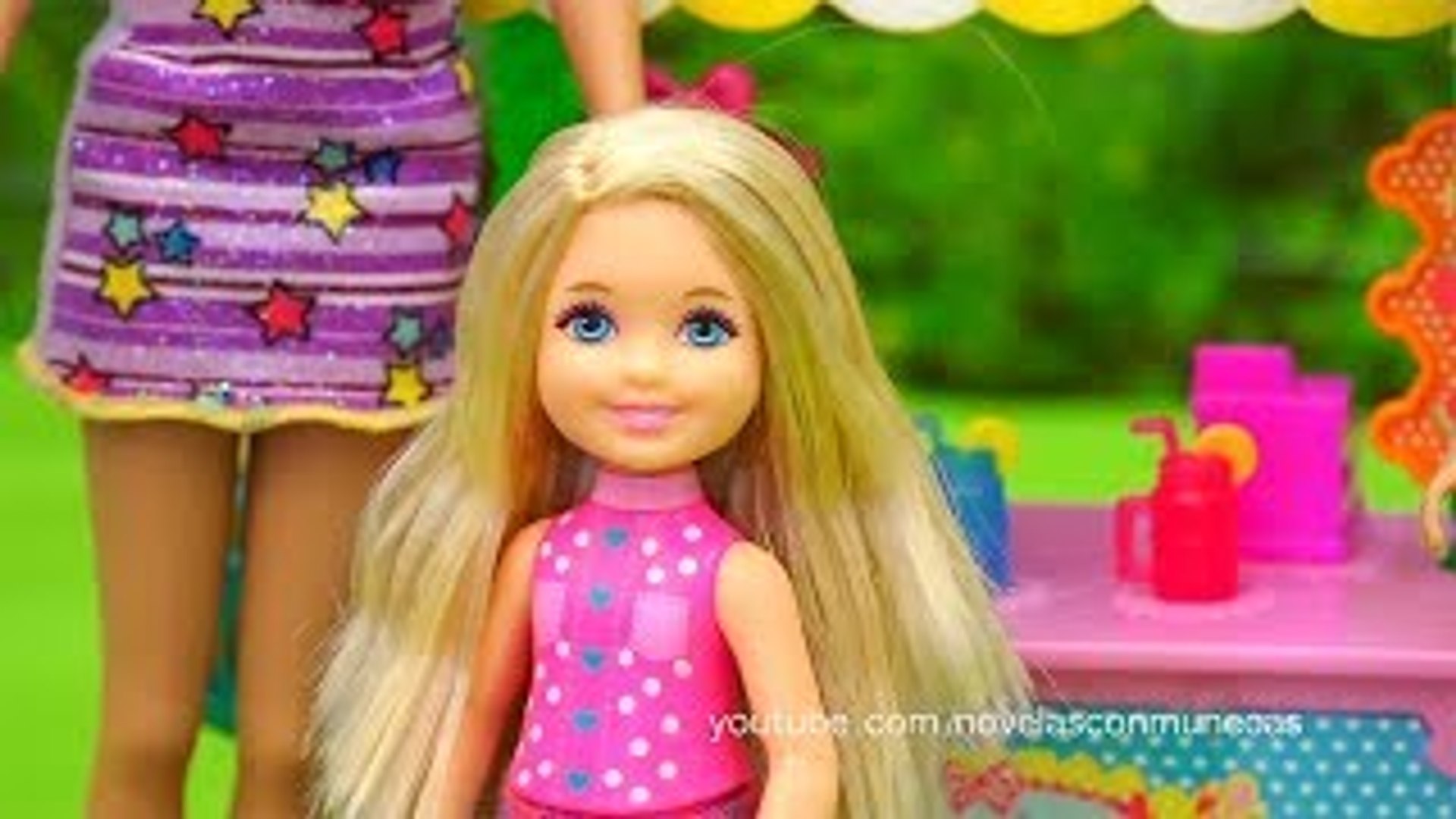 Historias para niñas y niños con muñecas y juguetes de Barbie y su hermana  Chelsea - Dailymotion Video