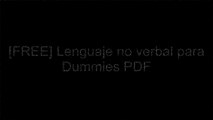 [GIoLh.!BEST] Lenguaje no verbal para Dummies by  DOC