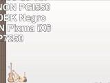 20x Cartuchos de Tinta para CANON PGI550  20x PGI550BK  Negro  para CANON Pixma