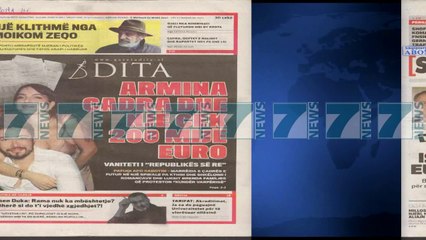 SHTYPI I DITES ME TITUJT E GAZETAVE E MERKURE 1 MARS 2017 - News, Lajme - Kanali 7