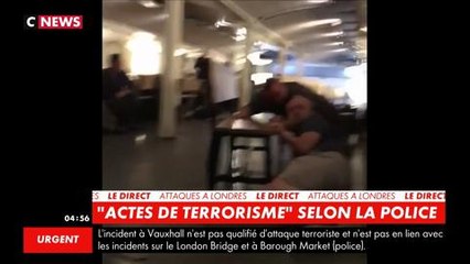 Attentat de Londres : scène de panique dans un bar de Londres