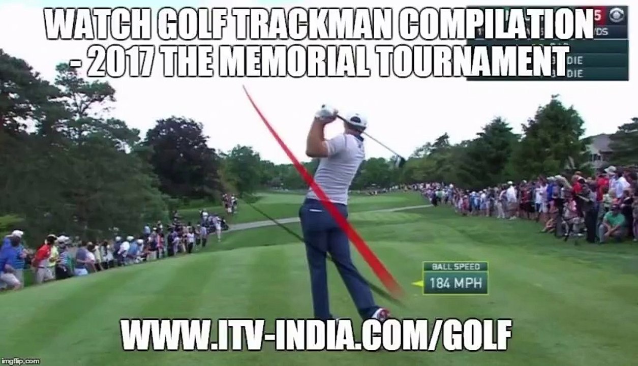 Golf TrackMan Compilation - 2017 the Memorial Tournament