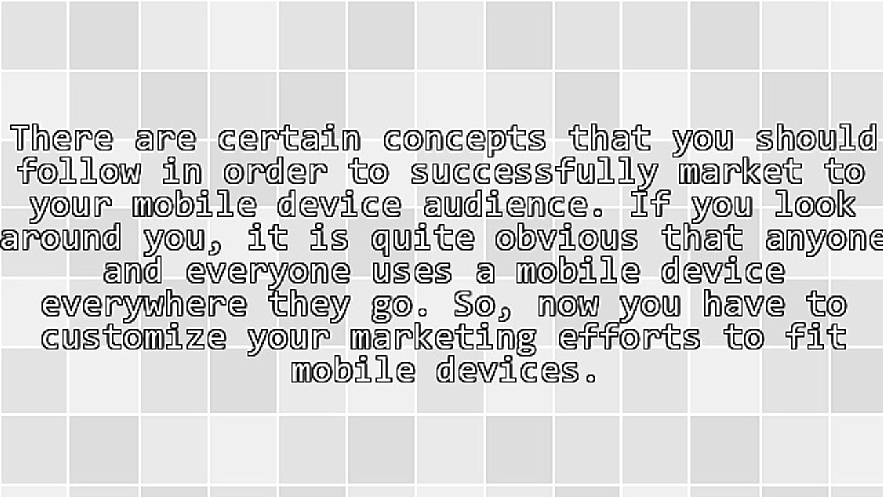 How to Reach Your Mobile Marketing Objectives