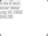 Prestige Cartridge ML1640  Pack de 2 cartuchos de tóner láser para Samsung