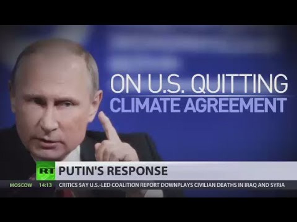 Putin: We can blame snow in June on Trump’s withdrawal from Paris agreement, but we won’t