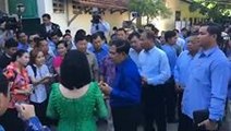 Prime Minister Hun Sen Votes in Local Elections