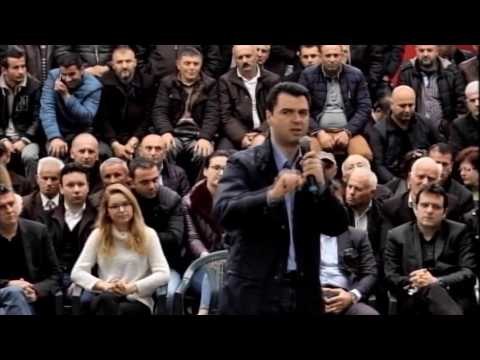 Report TV - Protesta e PD në ditën e 12-të Basha: Xhandarmëri për drogën