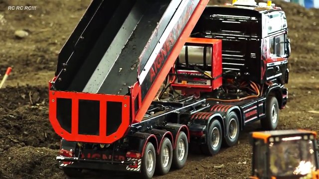 [Excavator] GREAT RC MODEL TRUCK & CONSTRUCTION SITE ACTION VOL.2_RC EXCAVATOR_RC SCANIA_RC ACTROS - Destroy