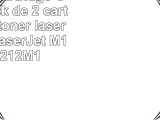 Prestige Cartridge CE285A  Pack de 2 cartuchos de tóner láser para HP LaserJet